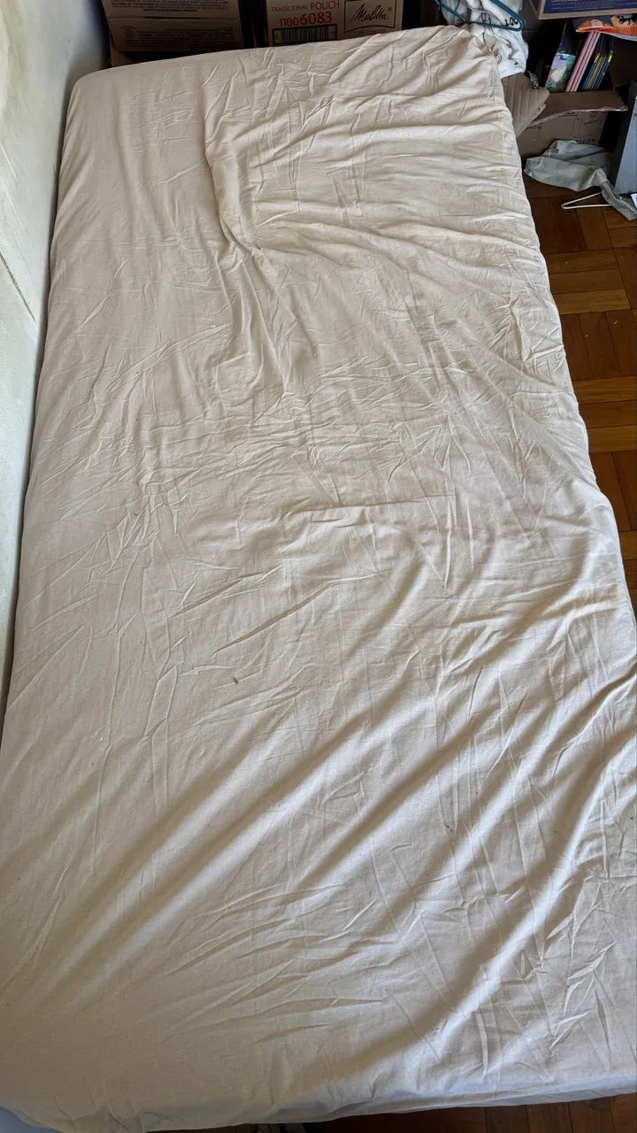 Cama de solteiro (colchão e box) - Foto 3