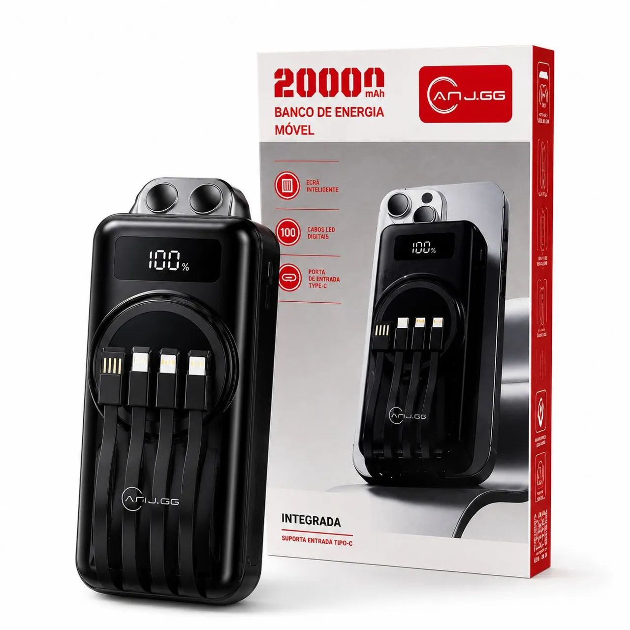  POWER BANK 20.000mAh AJ-C44  - Foto 3