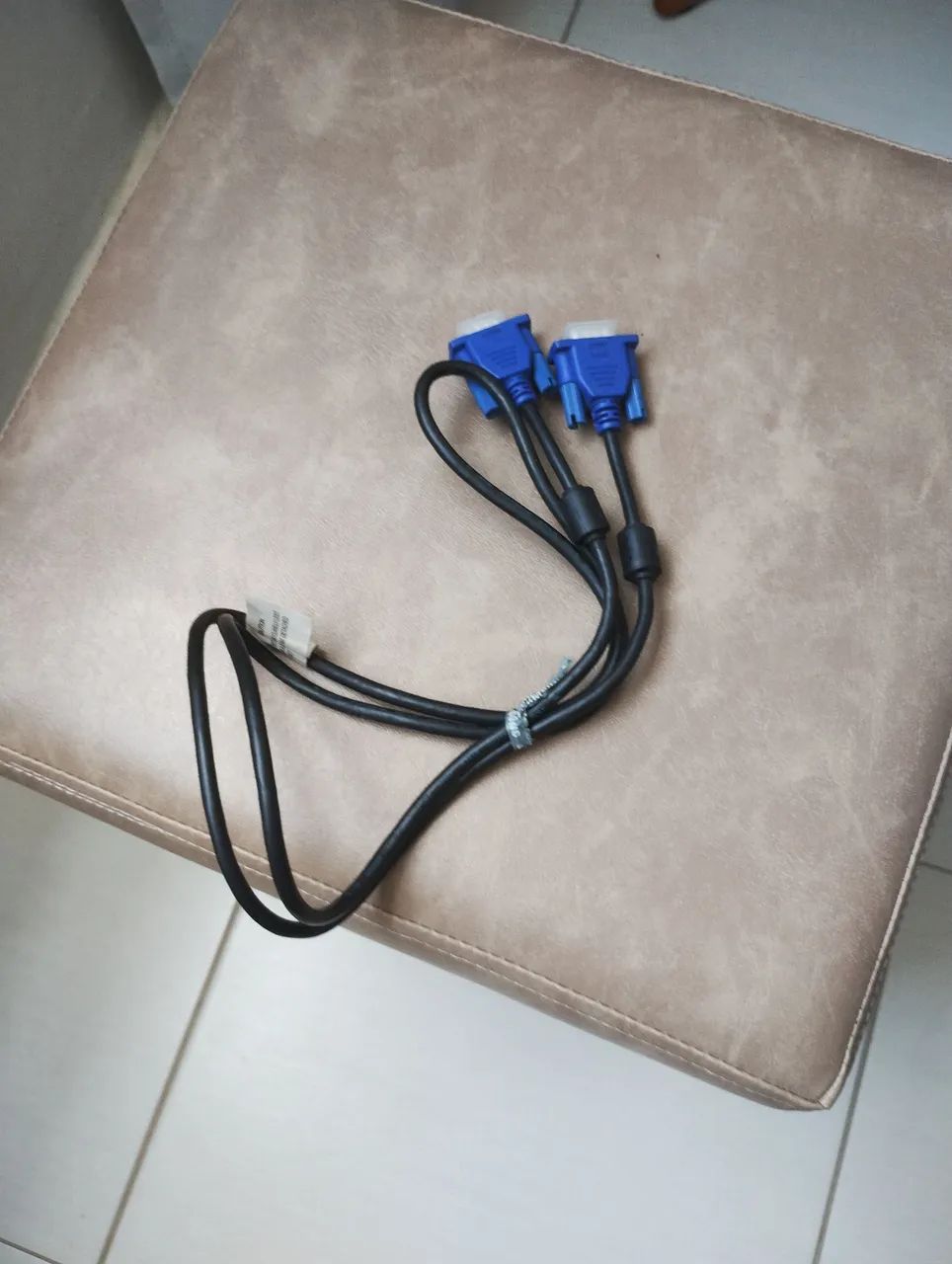 Cabo VGA 1,4m nunca utilizado  - Foto 2