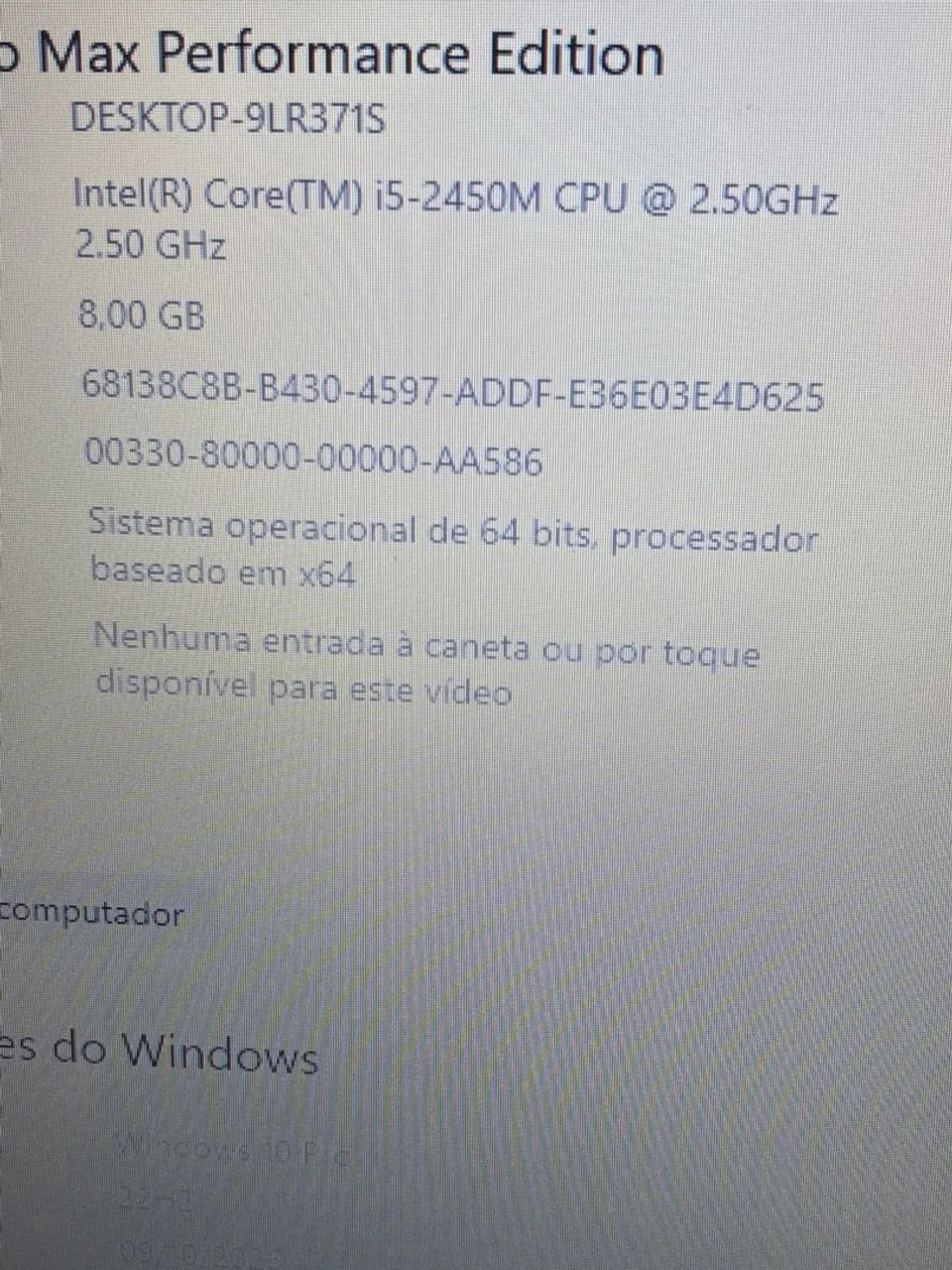 Notebook Samsung core I5 8 de RAM   - Foto 2