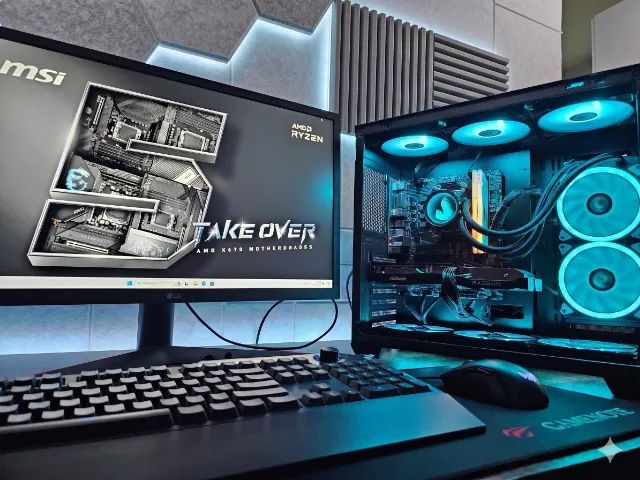 PC Gamer RTX 5060 Zerado com Nota Fiscal