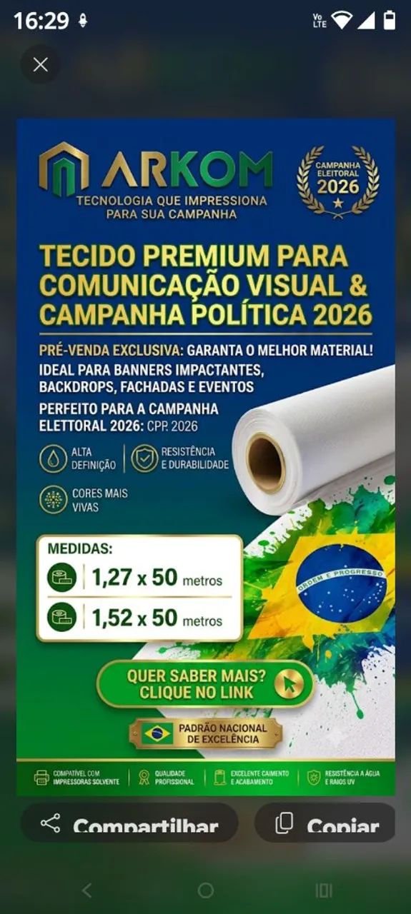 Adesivos Perfurados, Citru e tecidos para impressão digital  - Foto 2