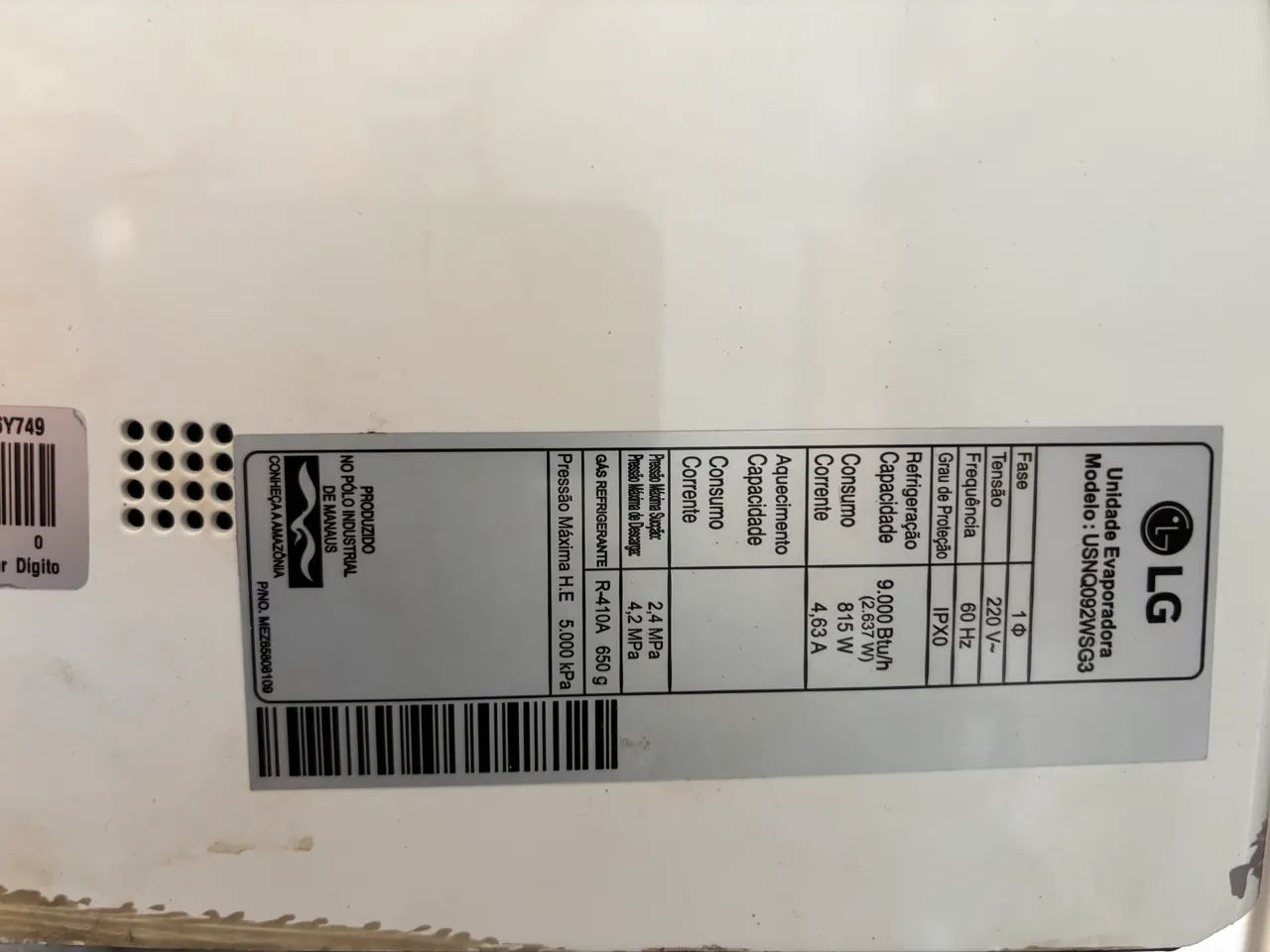 Ar condicionado LG inverter - Foto 2