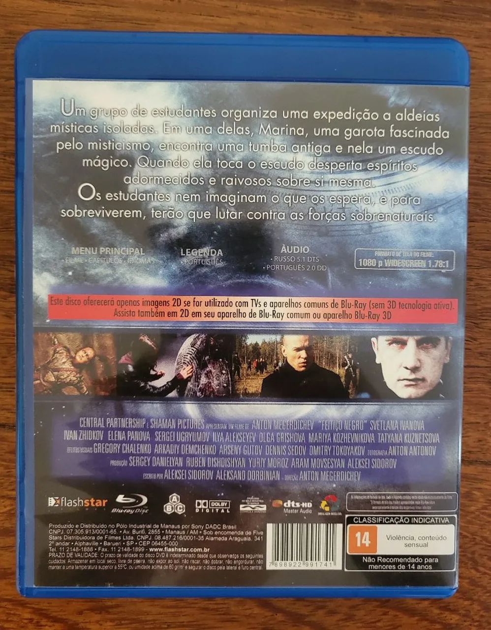 Feitiço Negro - Blu-ray 3d - Foto 2