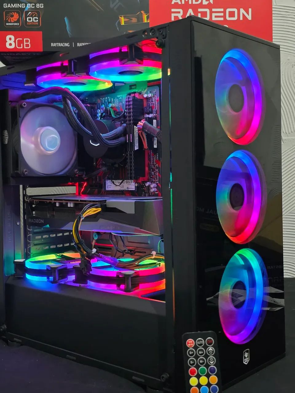 Pc gamer ryzen 5 5500 + rx 7600 - Foto 4