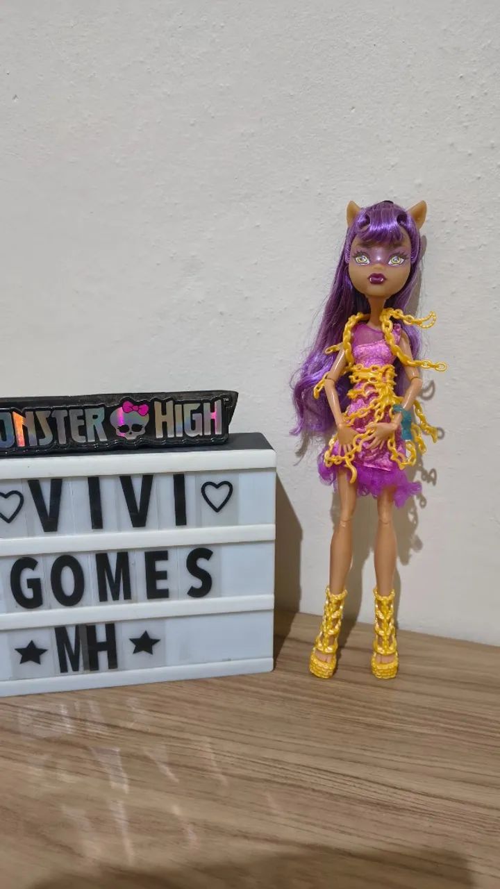 Monster High Clawdeen haunted 