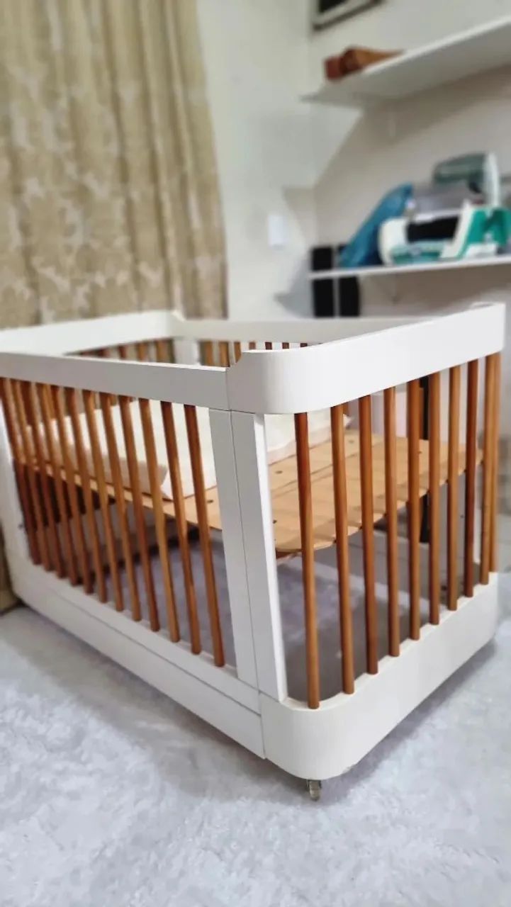 Berço evolutivo nido sem colchão 