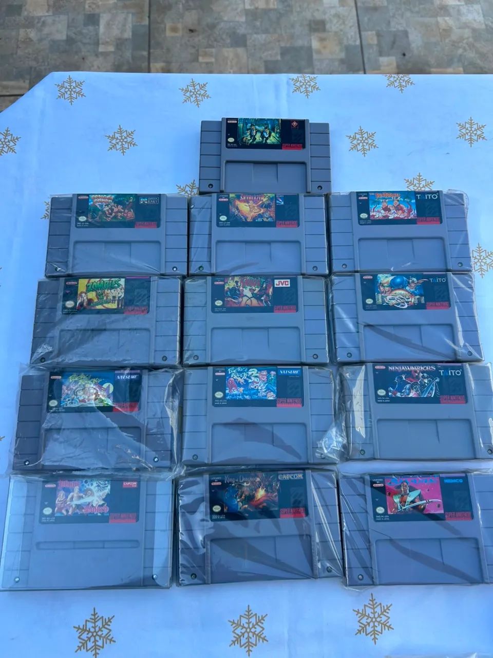 Lote Jogos Super Nintendo 