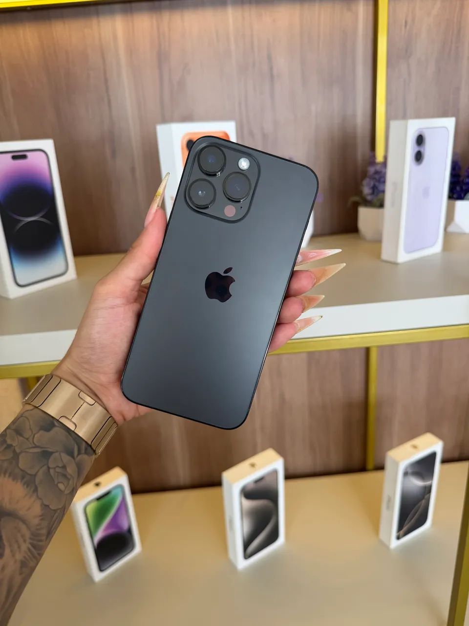 iPhone 14 Pro Max 512GB Preto - Foto 3