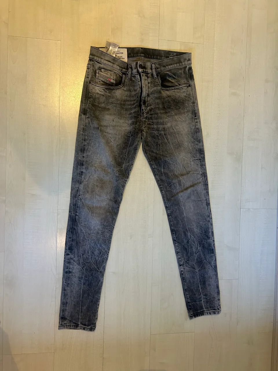 Calça Diesel Denim masculina slim 