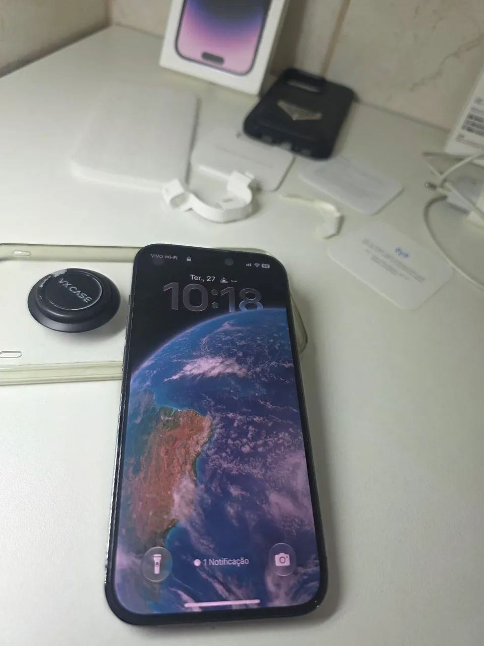 IPhone 14 Pro - 256gb - Roxo - Foto 4