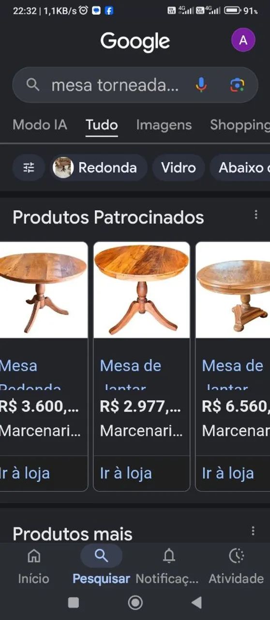 Tampo mesa madeira 