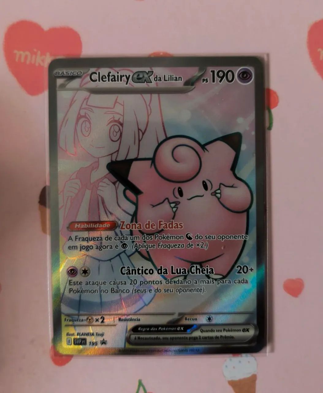 CARTA POKÉMON CLEFAIRY EX - Foto 2