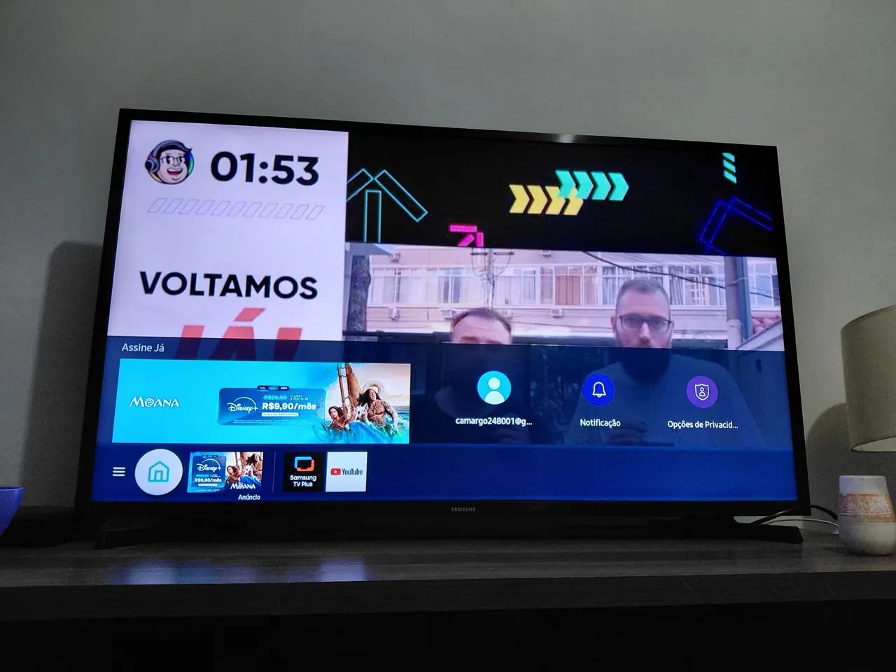 Televisão smart 40 polegadas sansung  - Foto 2