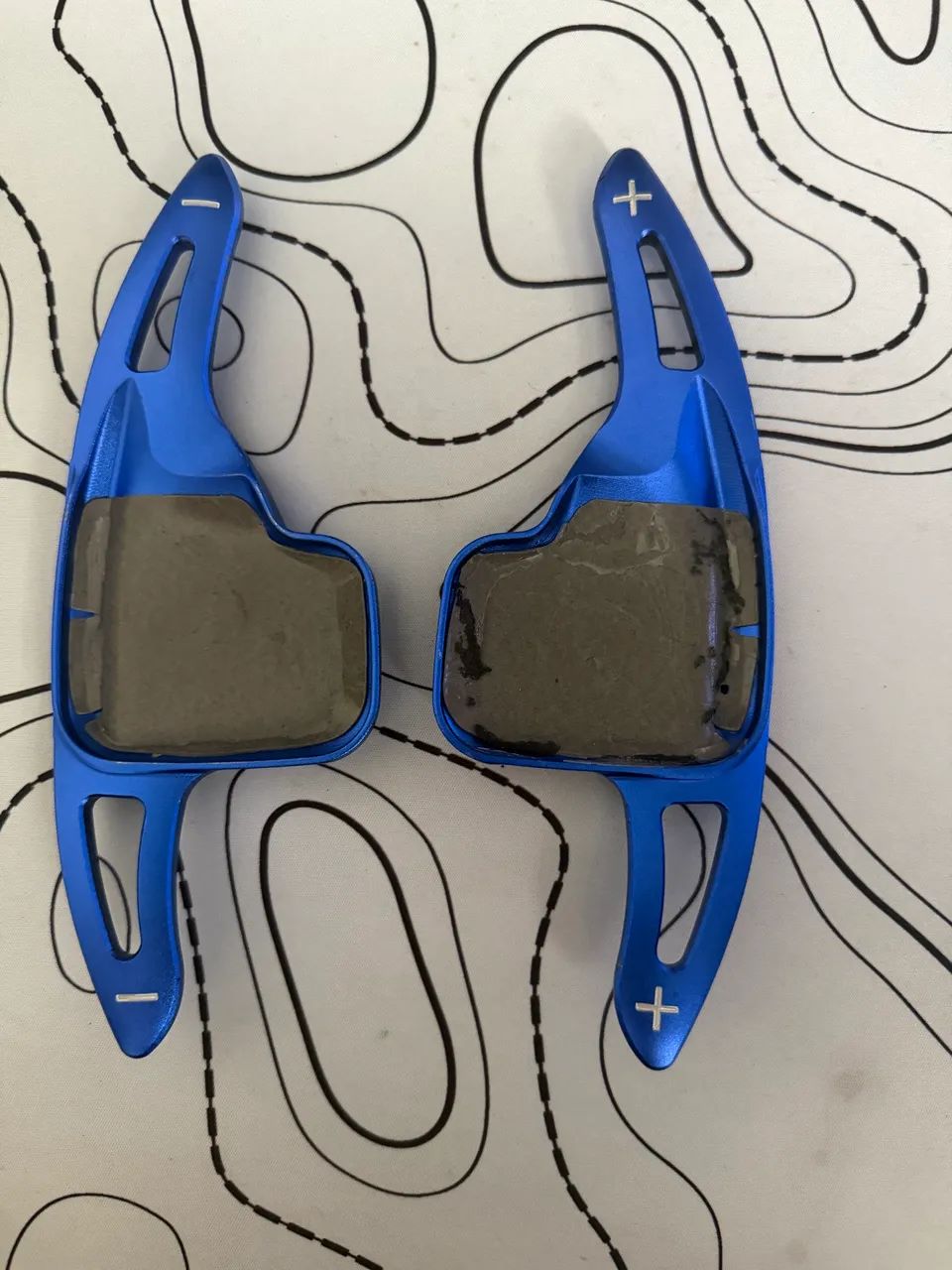 Borboleta Paddle shift AZUL para BMW  - Foto 2