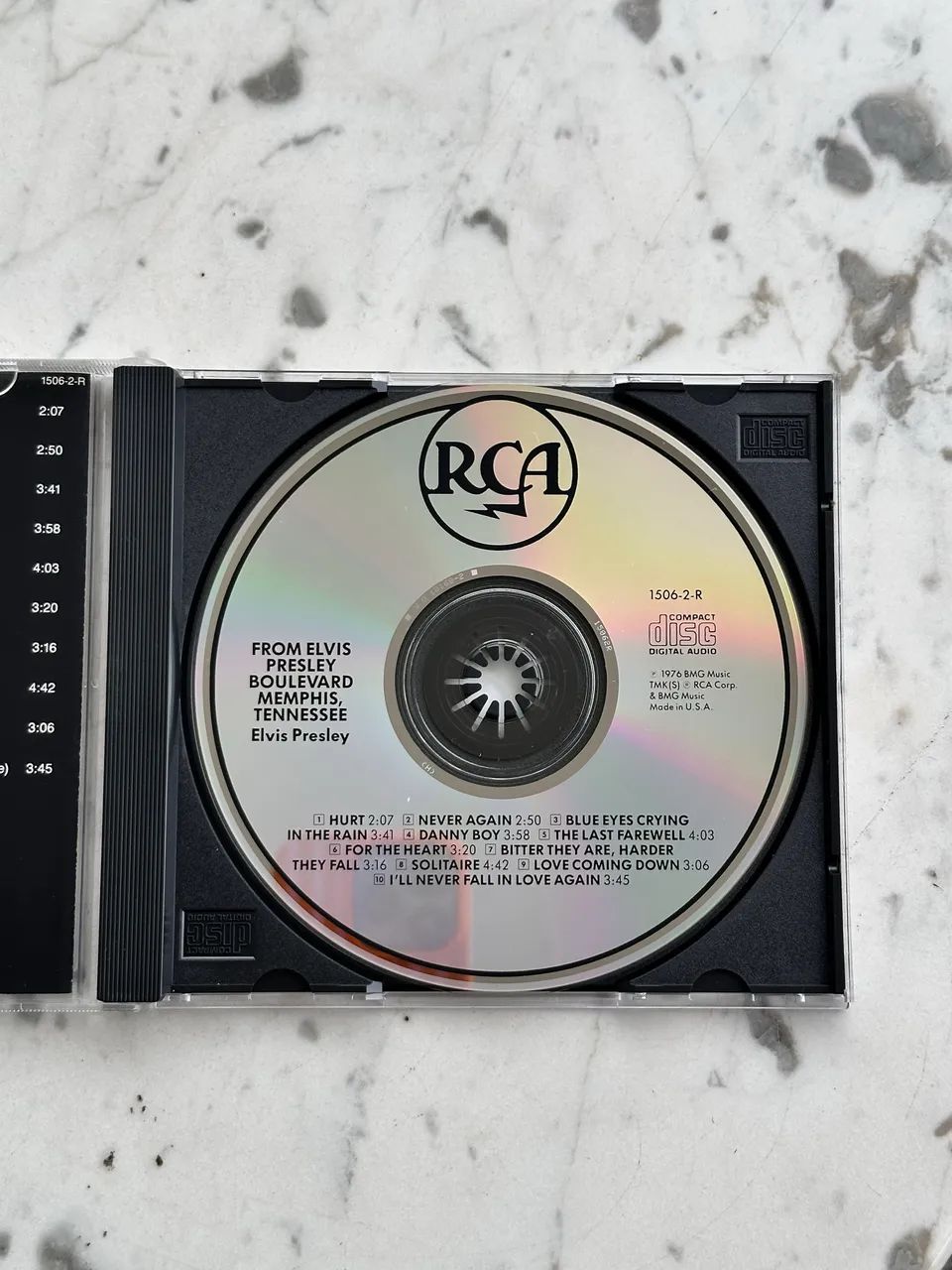 CD From Elvis Presley Boulevard, Memphis, Tennessee - Recorded Live - Foto 4