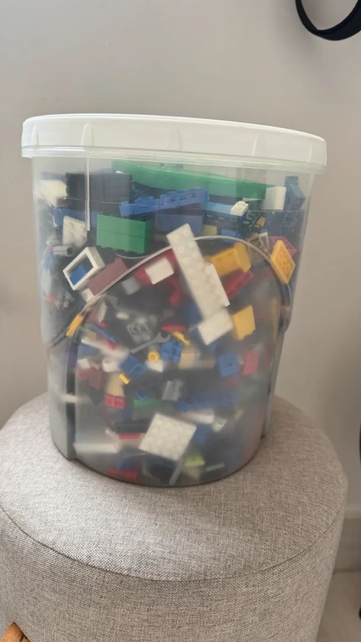  Lote LEGO Original - 2,2 kg de Peças Variadas