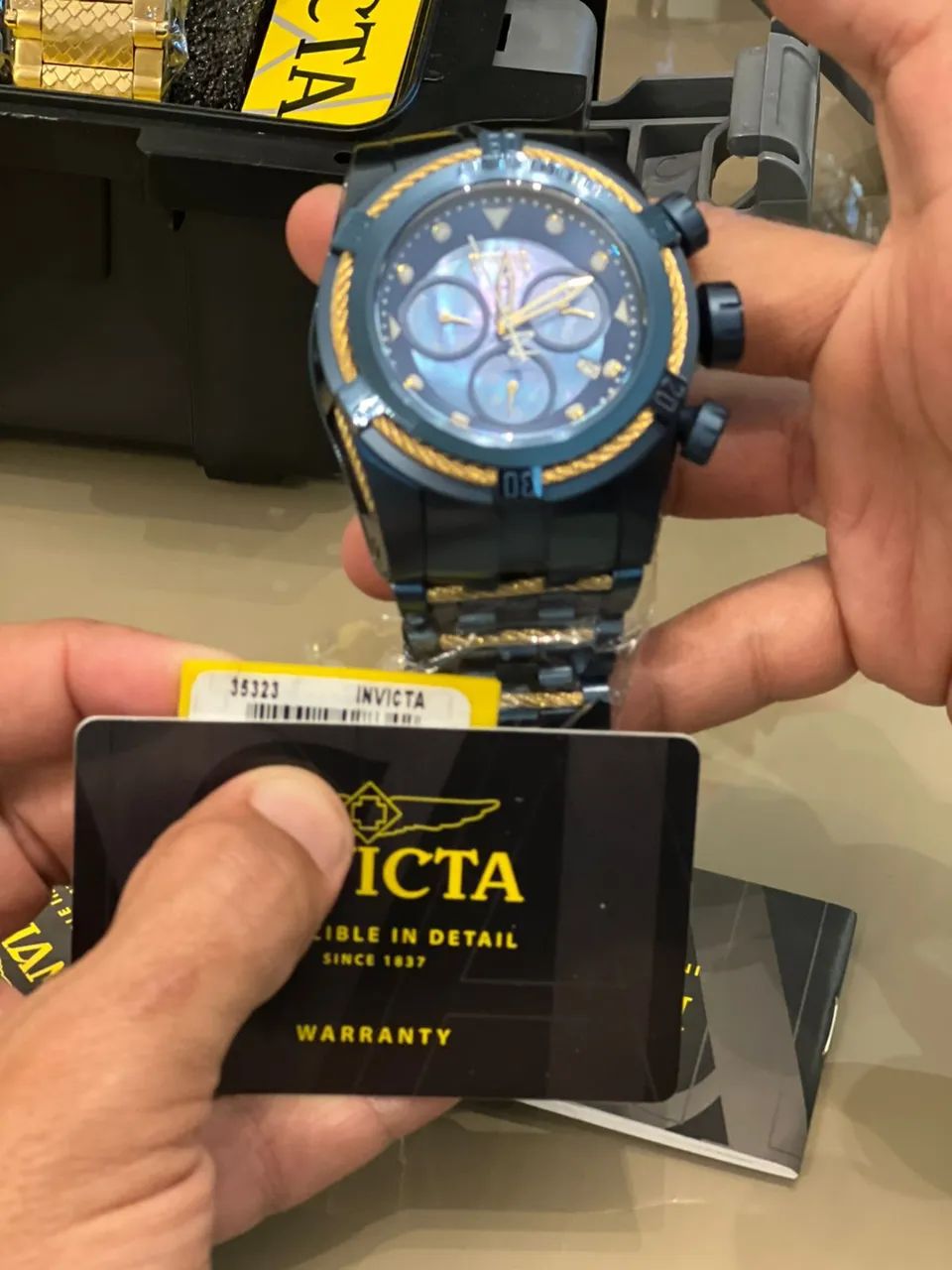 Invicta Bolt Zeus importado original 