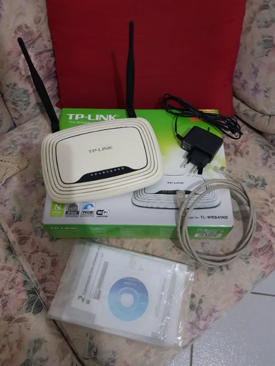 Roteador TP-Link TL-WR841N 300mbps - Foto 2