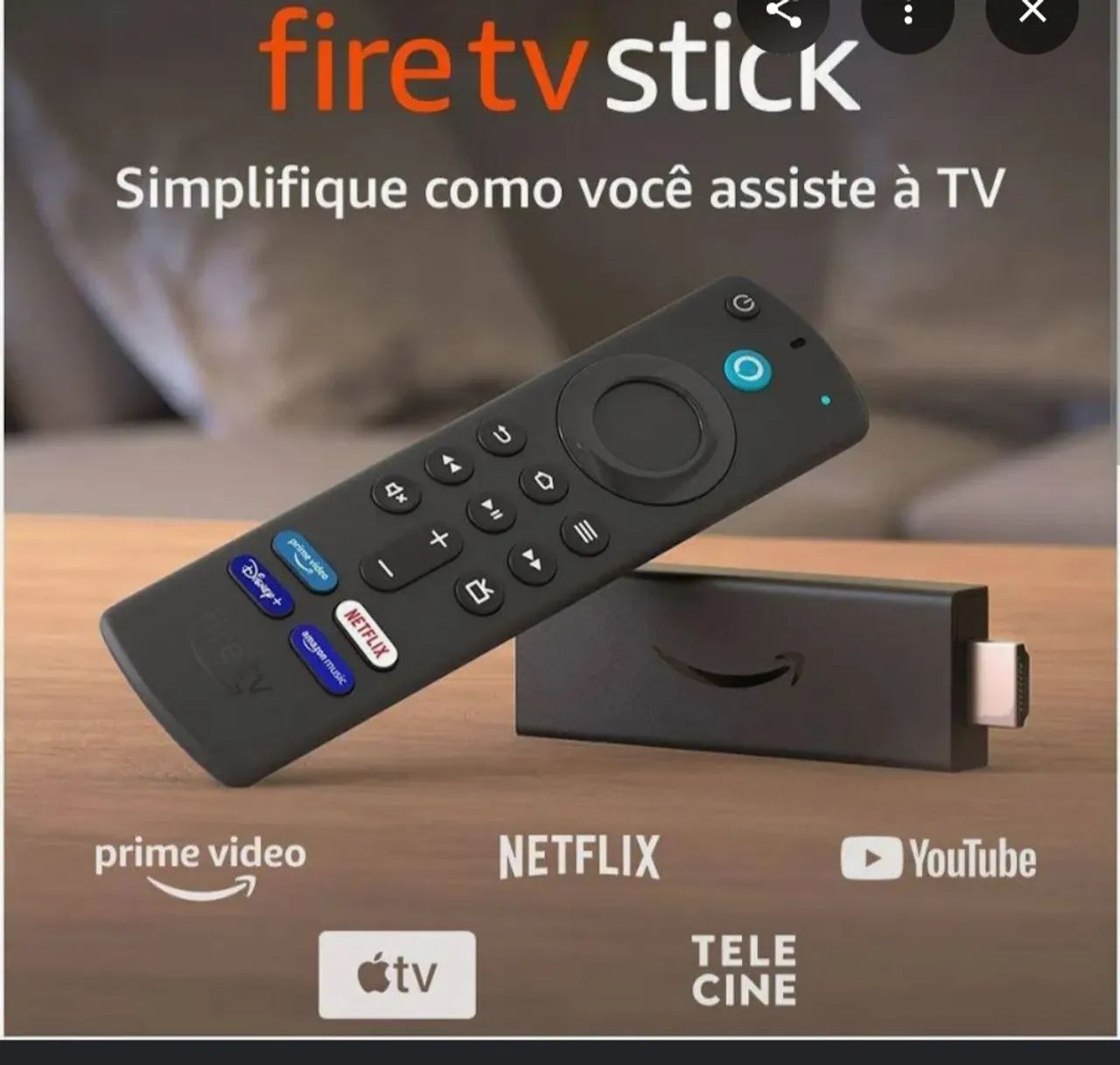 FIRE TV STICK com Ativação UNITV - Foto 4