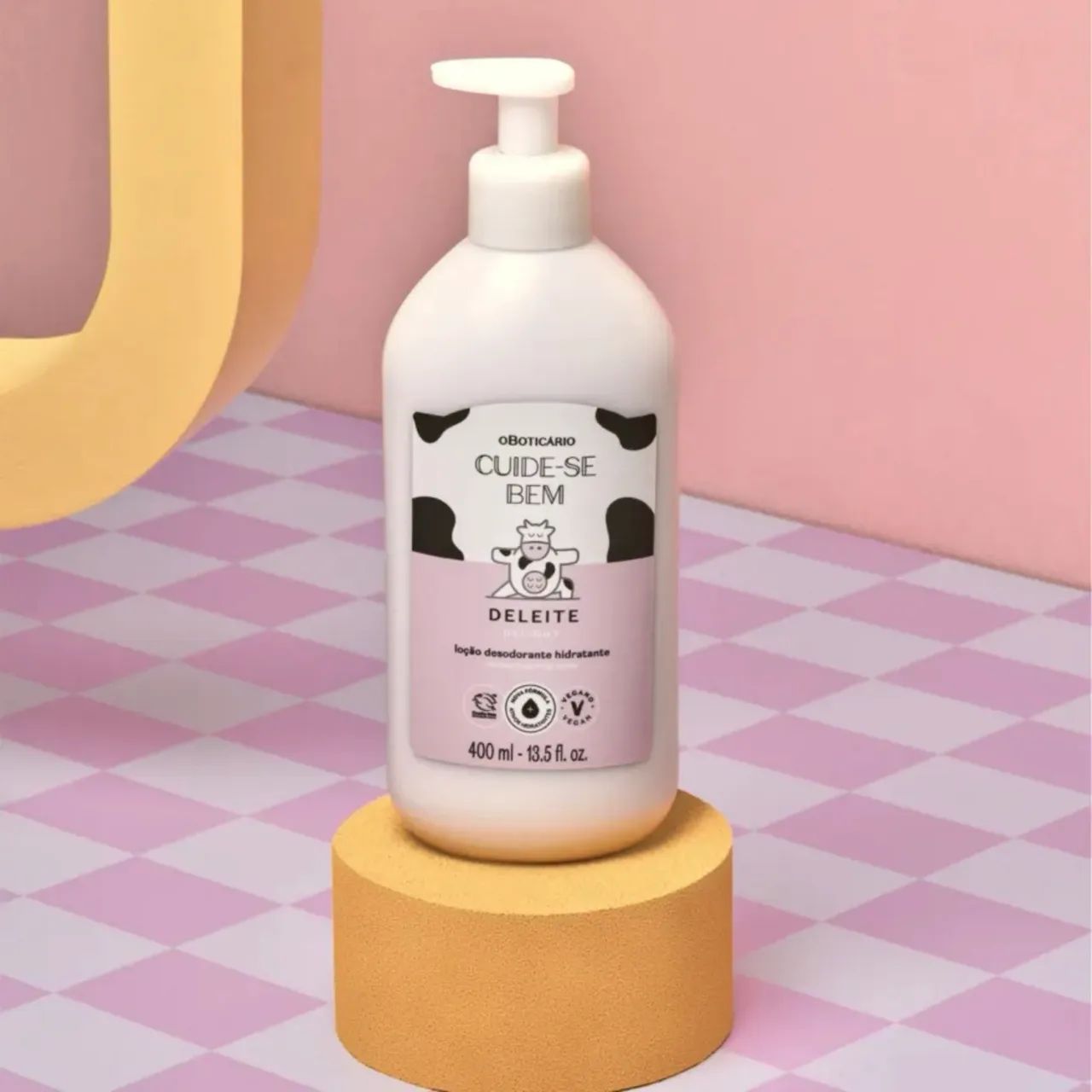 Loção Hidratante Corporal Cuide-Se Bem Deleite (400 ml) - Foto 4