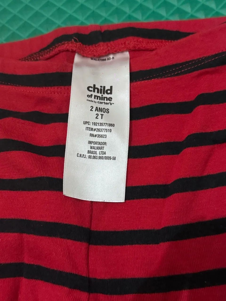 Calça Carters TAM 2 anos - Foto 2