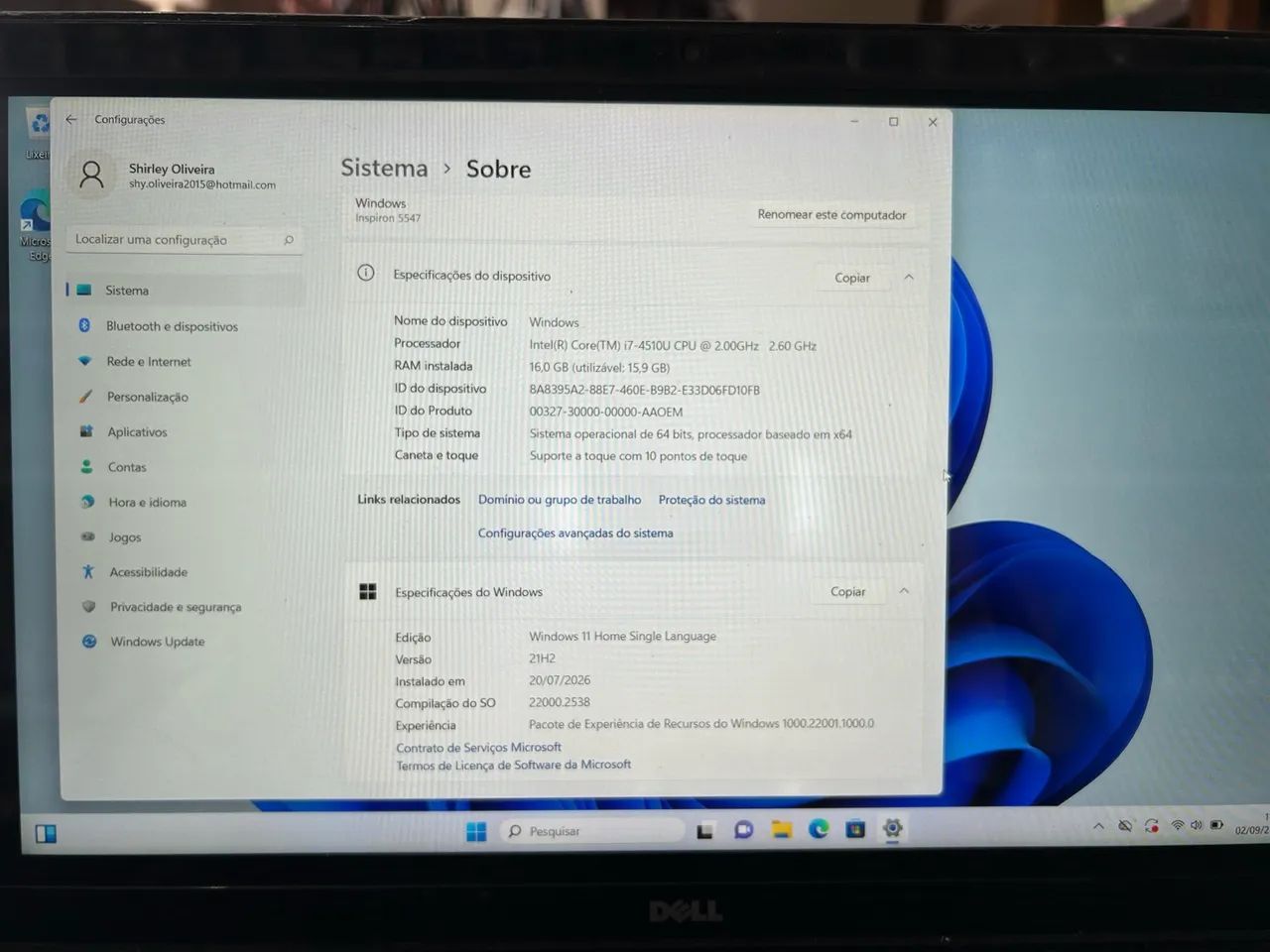 Vende-Se Notebook Dell  - Foto 4