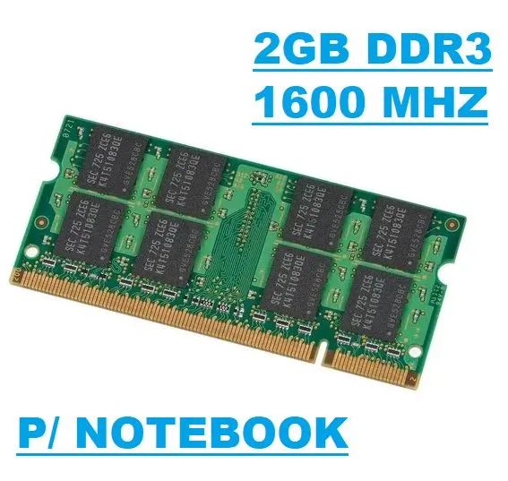 Memórias Ddr3 Nova Com 2 Gb Para Notebooks - Foto 3