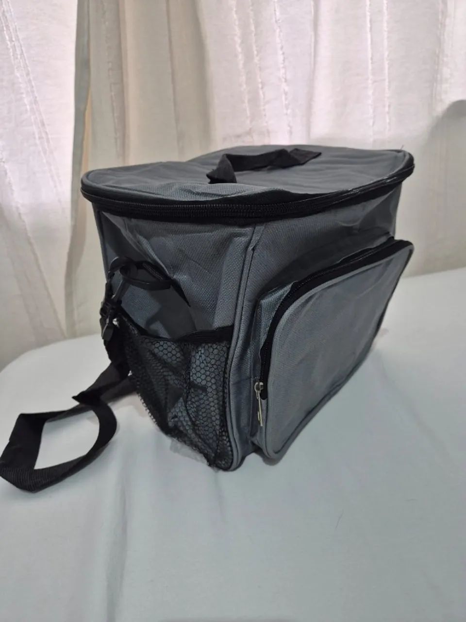 Bolsa térmica cinza nova - Foto 4
