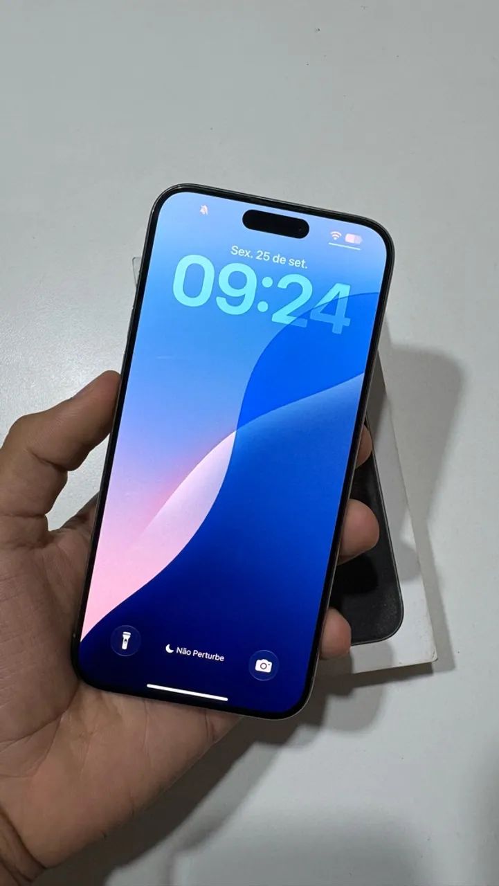iPhone 15 Pro Max 256gb Cinza - Foto 2
