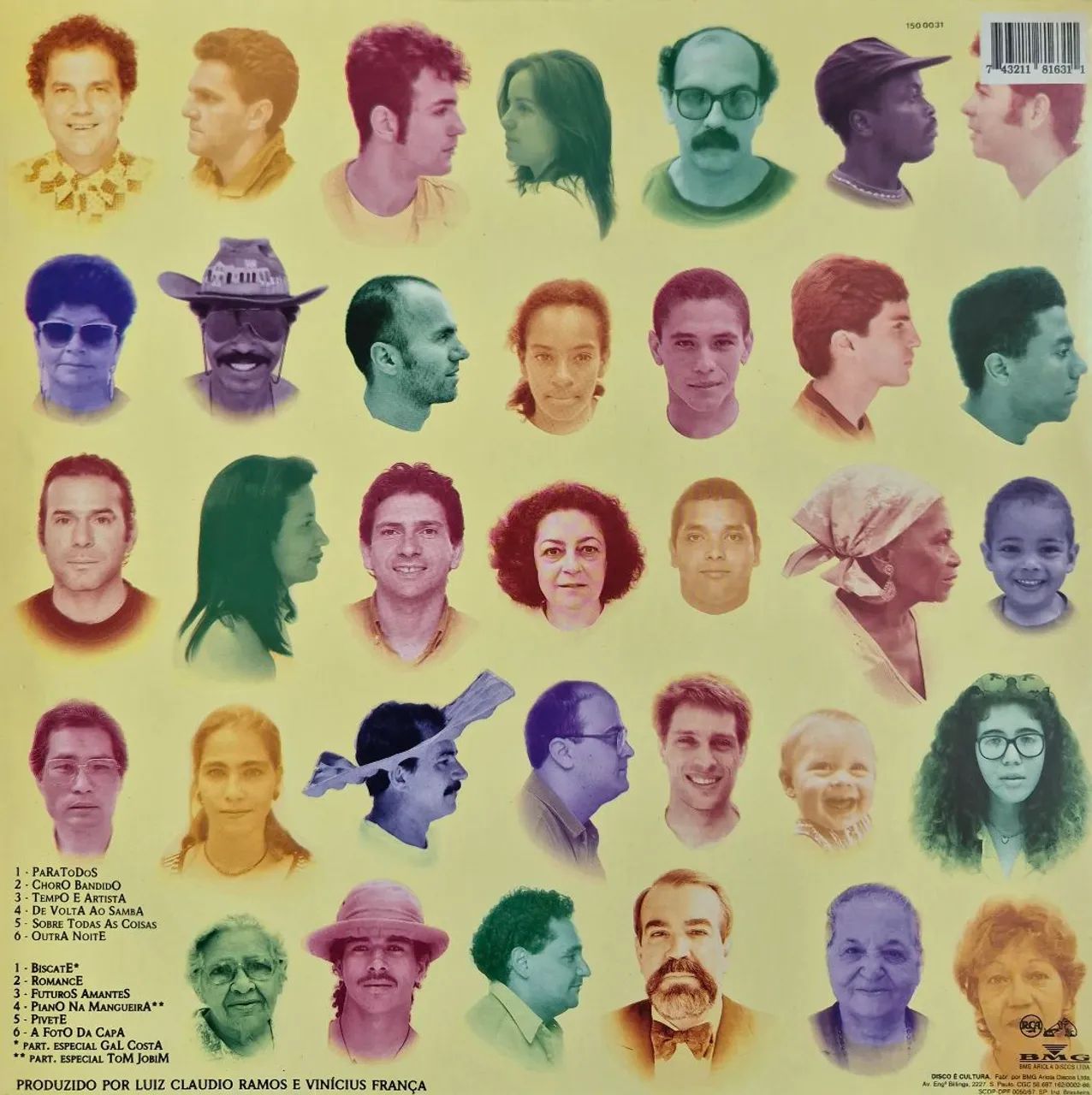 LP de Vinil Chico Buarque - Paratodos (1993) - Foto 2