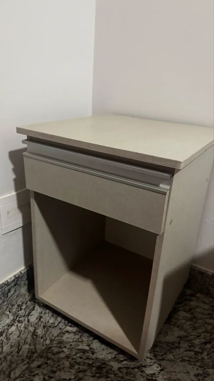 Mesa de cabeceira acabamento Linho - Foto 5