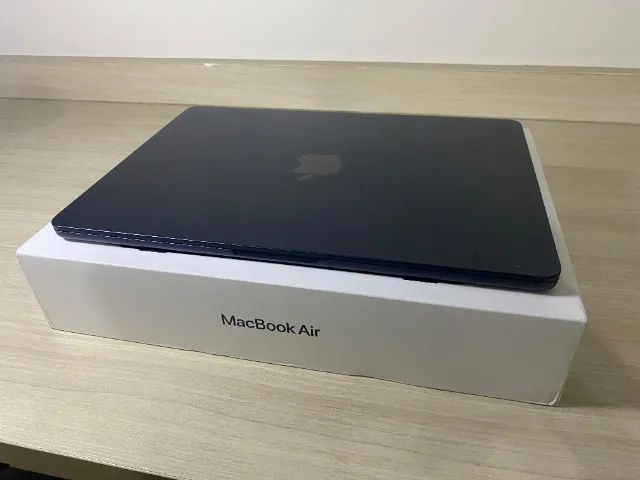 MacBook Air M2 2022 8GB Ram 256 GB tela 13?6 polegadas Midnight com caixa e carregador  - Foto 4