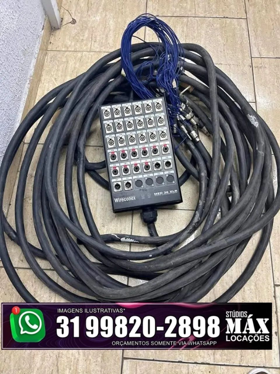 Aluguel de Medusa Multicabos para shows e eventos - Foto 5