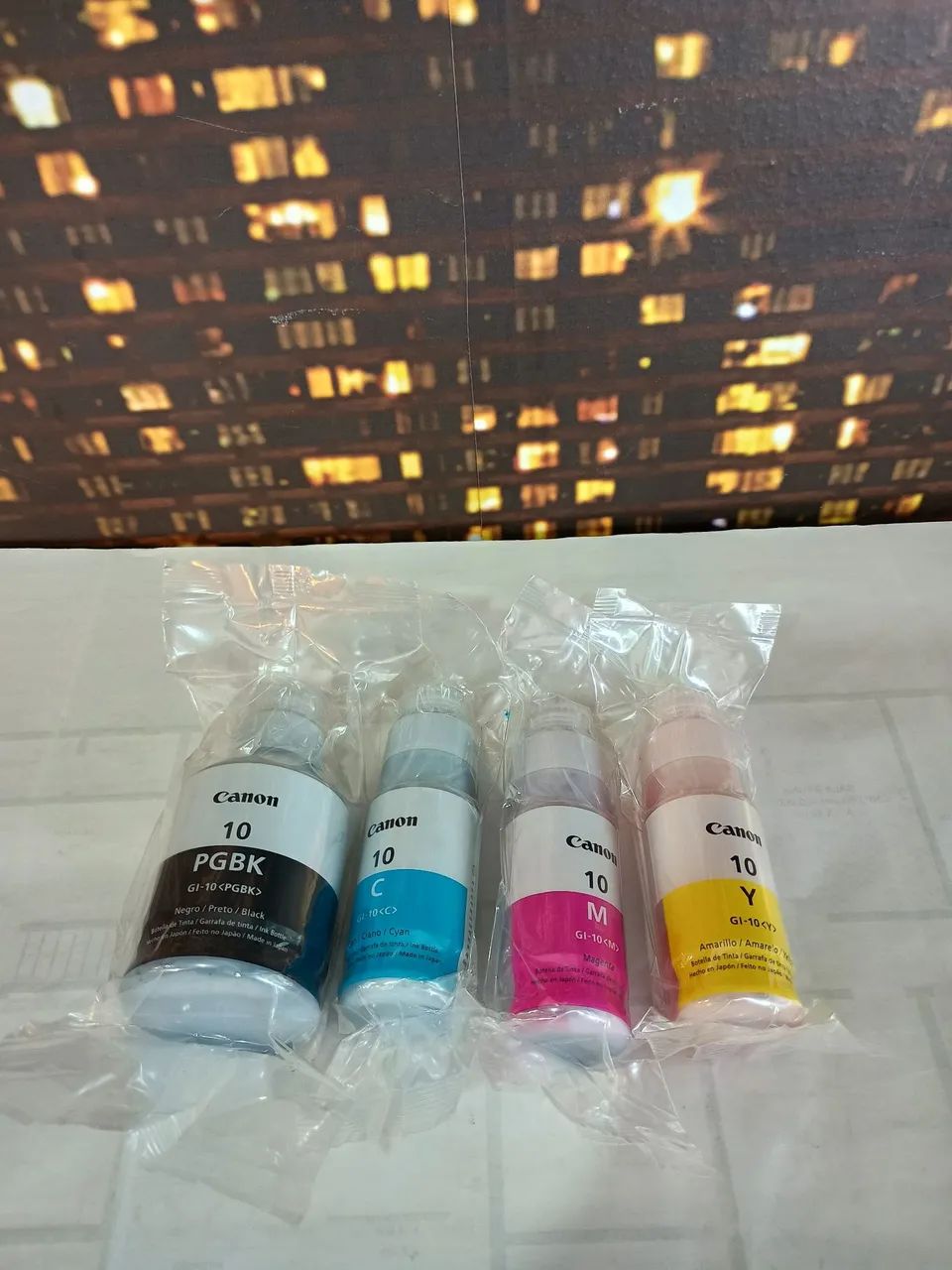 Kit de tintas Originais Canon n° 10