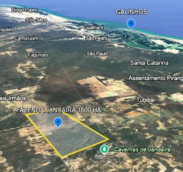 Áreas à venda, CENTRO, Jandaíra, RN