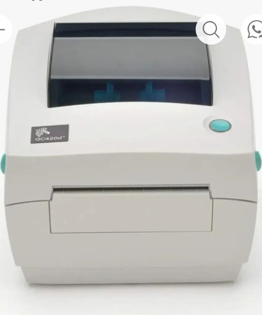 Impressora termica zebra nova sem uso