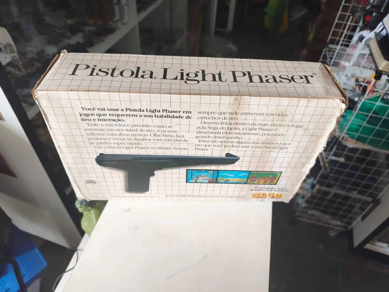Light Phaser master system anos 90 funcionando! - Foto 5