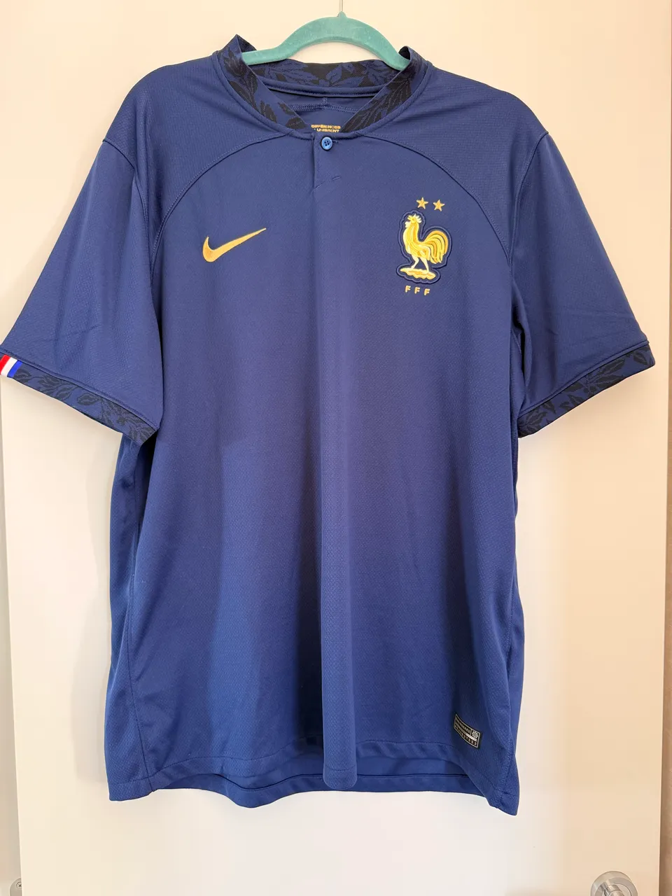 Camisa Manchester City titular Nike 17/18 #33 G. Jesus - Tamanho P