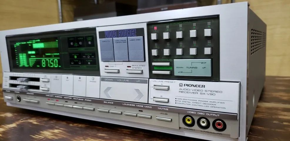 Receiver Pioneer - Modelo Sx-v90 - Igual Som Vintage Jbl Marantz