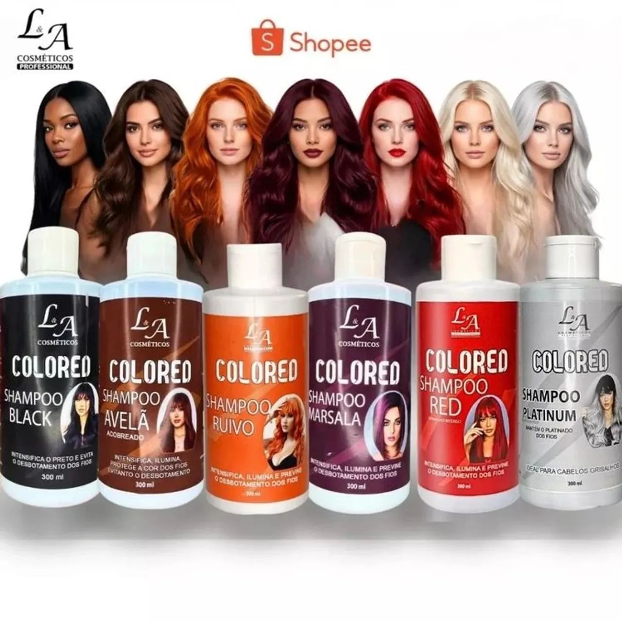 SHAMPOO ESCURECEDOR DE CABELO BRANCO - Foto 2