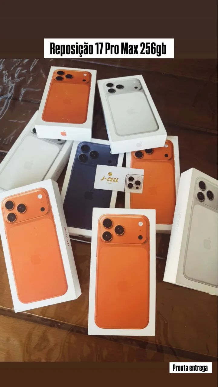 iPhone 17 Pro Max 256gb Lacrado 