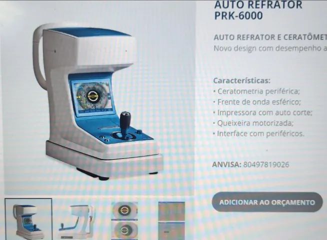 Auto Refrator Potec PRK-6000 - Oftalmologia
