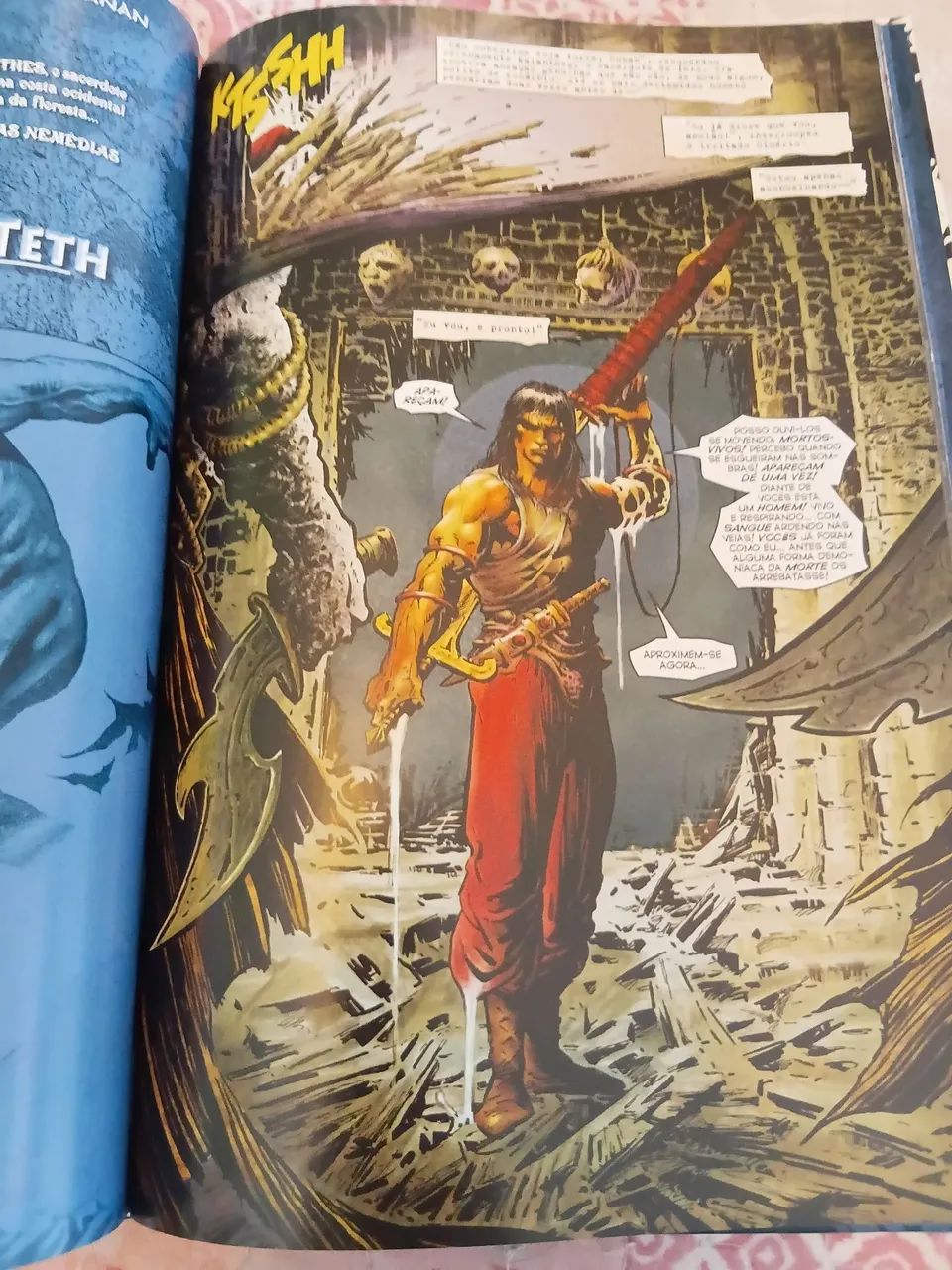 Conan A Lenda. Editora Mithos - Foto 4