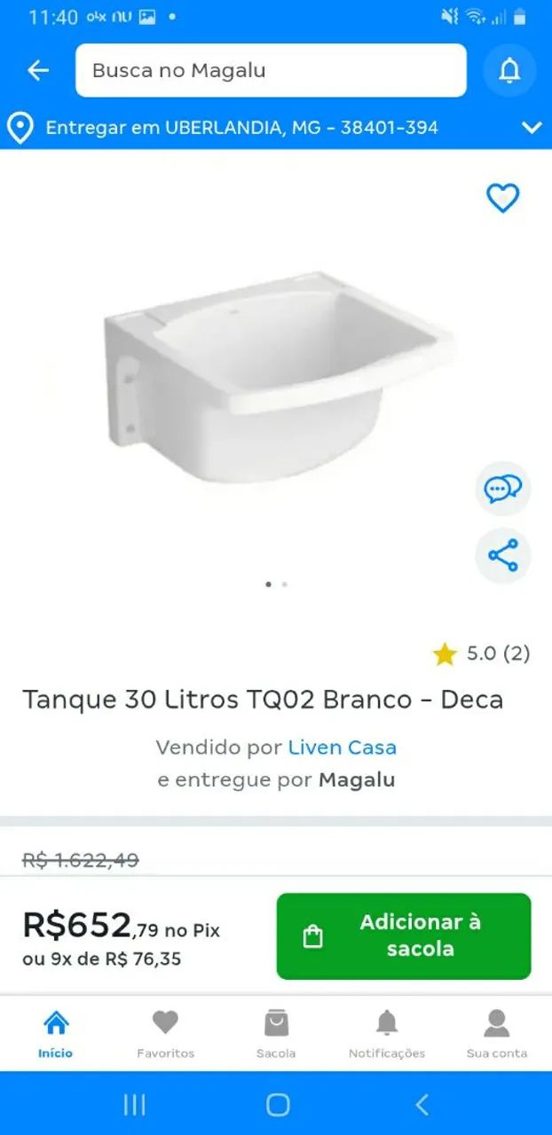 Tanque DECA.