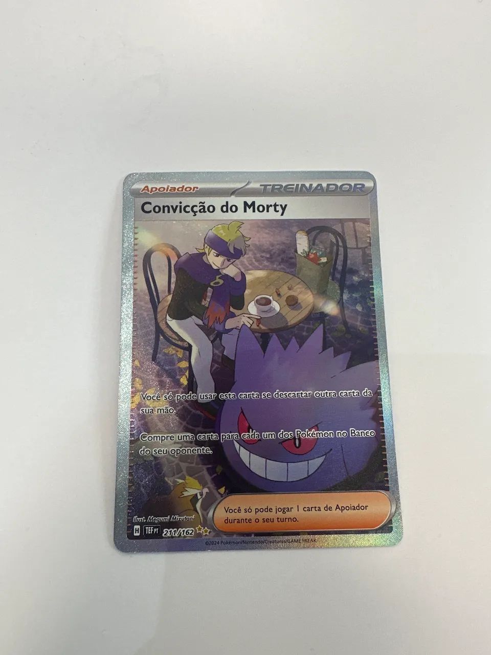 Carta Pokémon Convicção do Morty - Foto 2