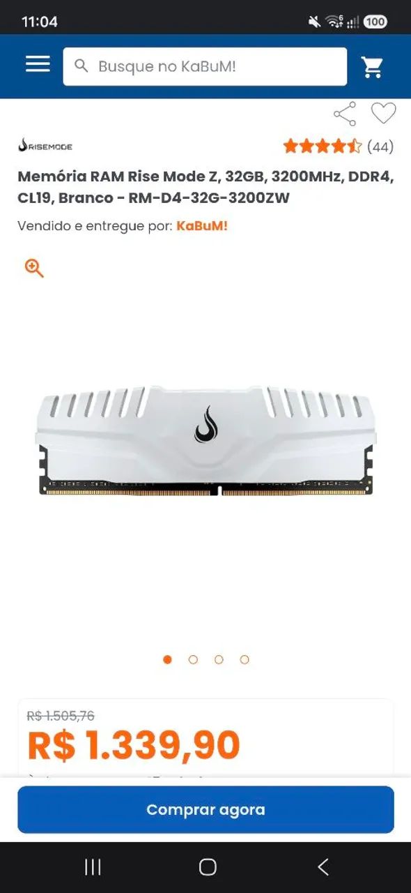 Memória RAM  Drr4 32GB  - Foto 4