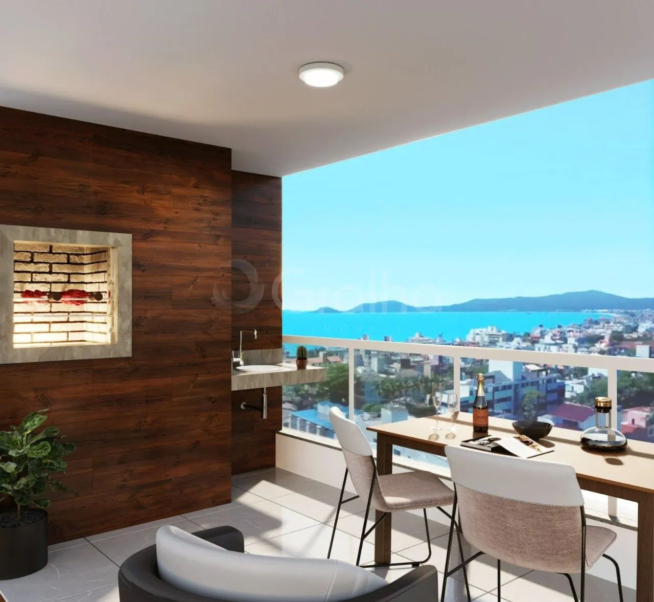 Apartamento de 68,93m² com 2 dormitórios sendo 1 suíte em Canasvieiras - Foto 4