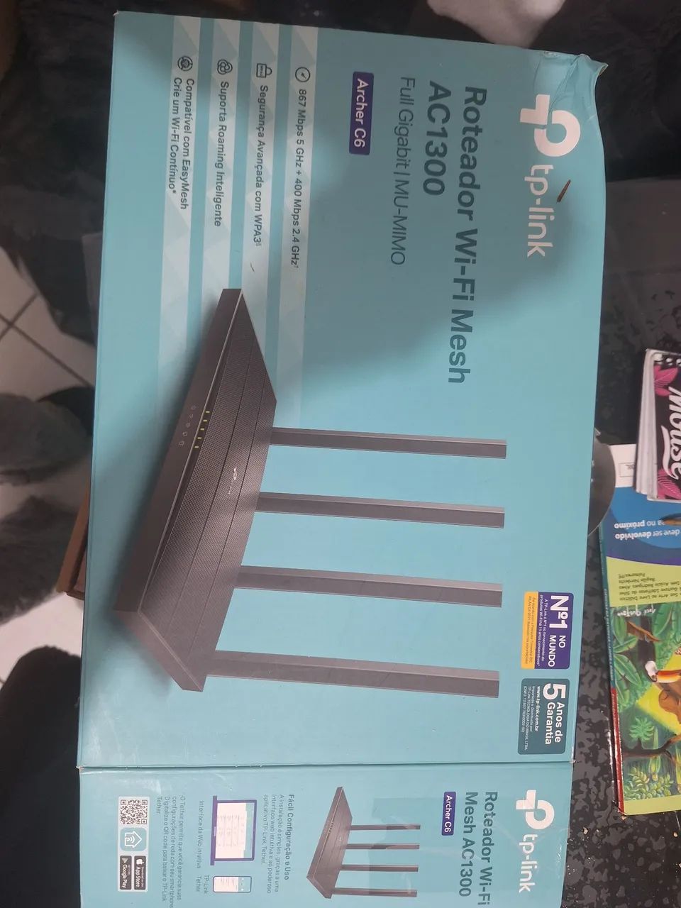 Roteador Wi-Fi Mesh AC1300