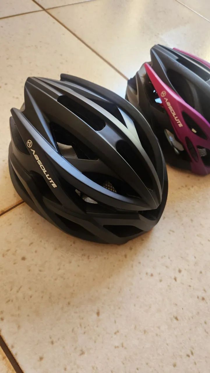 2 Capacetes bike absolute